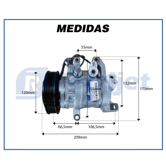 Compressores COMPRESSOR HONDA HR-V - 2015>2020 Imagem 7