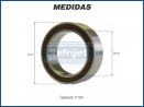 Componentes ROLAMENTO POLIA COMPRESSOR DENSO 10P08E 38X54X17 MM Imagem Miniatura 1