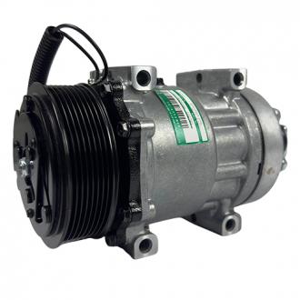 Compressores COMPRESSOR SANDEN REFRIJET 7H15 FLEX (4420) 8PK 123MM 12V 4 FUROS PASSANTE R134A Imagem 1