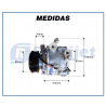 Compressores COMPRESSOR CHEVROLET TRACKER 1.4 TURBO 2017 ATÉ 2020 - 12 VOLTS POLIA 5PK OEM: 42623326 Imagem Miniatura 6