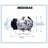 Compressores COMPRESSOR MODELO FOMOCO FORD RANGER GASOLINA/FLEX 2.5 2013> Imagem Miniatura 7