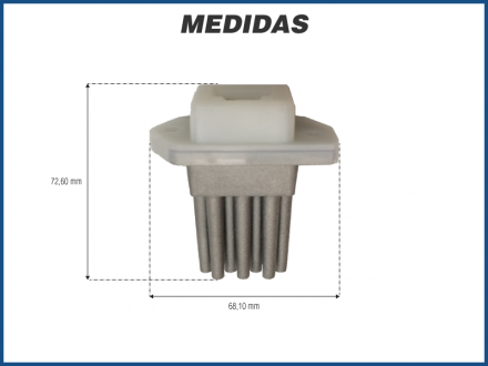 Elétricos RESISTÊNCIA CAIXA AC - NISSAN SENTRA 2007>2012 Imagem 2