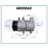 Compressores COMPRESSOR FORD FOCUS MOTOR SIGMA / VOLVO C30 POLIA Imagem Miniatura 7