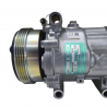 Compressores COMPRESSOR SANDEN 6V12 12V 4PK 120MM 1911E RENAULT CLIO/SANDERO/ LOGAN 1.0 2008>2010/ SYMBOL 1.2 2001>2012 / NISSAN MARCH 1.0 2011>2016 Imagem Miniatura 7