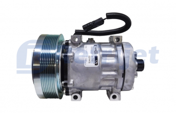 Compressores COMP. SANDEN 7H15 4109 12V 8PK 152MM CASE 8000 8800 2013> Compressores COMP. SANDEN 7H15 4109 12V 8PK 152MM CASE 8000 8800 2013>