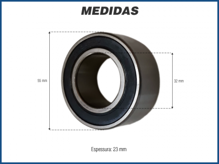 Componentes ROLAMENTO DO COMPRESSOR FIAT PALIO FIRE Imagem 1 Componentes ROLAMENTO DO COMPRESSOR FIAT PALIO FIRE Imagem 1