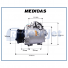 Compressores COMPRESSOR HONDA CRV 2.0 2002>2007 Imagem Miniatura 7