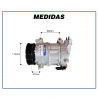 Compressores COMPRESSOR CITROËN C3/ C4/ DS3/ DS4/ DS5  PEUGEOT 208/ 308/ 408/ 2008/ 3008 - 6SEL16C MOTOR THP 2013 A 2019 Imagem Miniatura 9