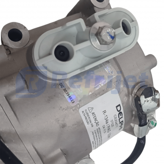 Compressores COMPRESSOR DELPHI FORD FOCUS 1.8/2.0 MOTOR ZETEC POLIA 6PK 96MM Imagem 4