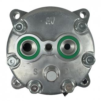 Compressores COMPRESSOR SANDEN REFRIJET 7H15 FLEX (4866) 8PK 123MM 24V 8 ORELHAS R134A Imagem 5