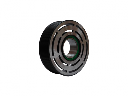 Componentes KIT EMBREAGEM COMPRESSOR DENSO 10P15 24v 8PK - CARGO MERCEDES / VW CONSTELLATION / BC146600-97902C Imagem 2