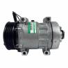 Compressores COMPRESSOR SANDEN REFRIJET 7H15 FLEX (4420) 8PK 123MM 12V 4 FUROS PASSANTE R134A Imagem Miniatura 0