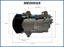 Compressores COMPRESSOR MAGNETI MARELLI - RENAULT MEGANE 2.0 / SCENIC 1.6 / 2.0 - 2007>2012 Imagem Miniatura 5 Compressores COMPRESSOR MAGNETI MARELLI - RENAULT MEGANE 2.0 / SCENIC 1.6 / 2.0 - 2007>2012 Imagem Miniatura 5