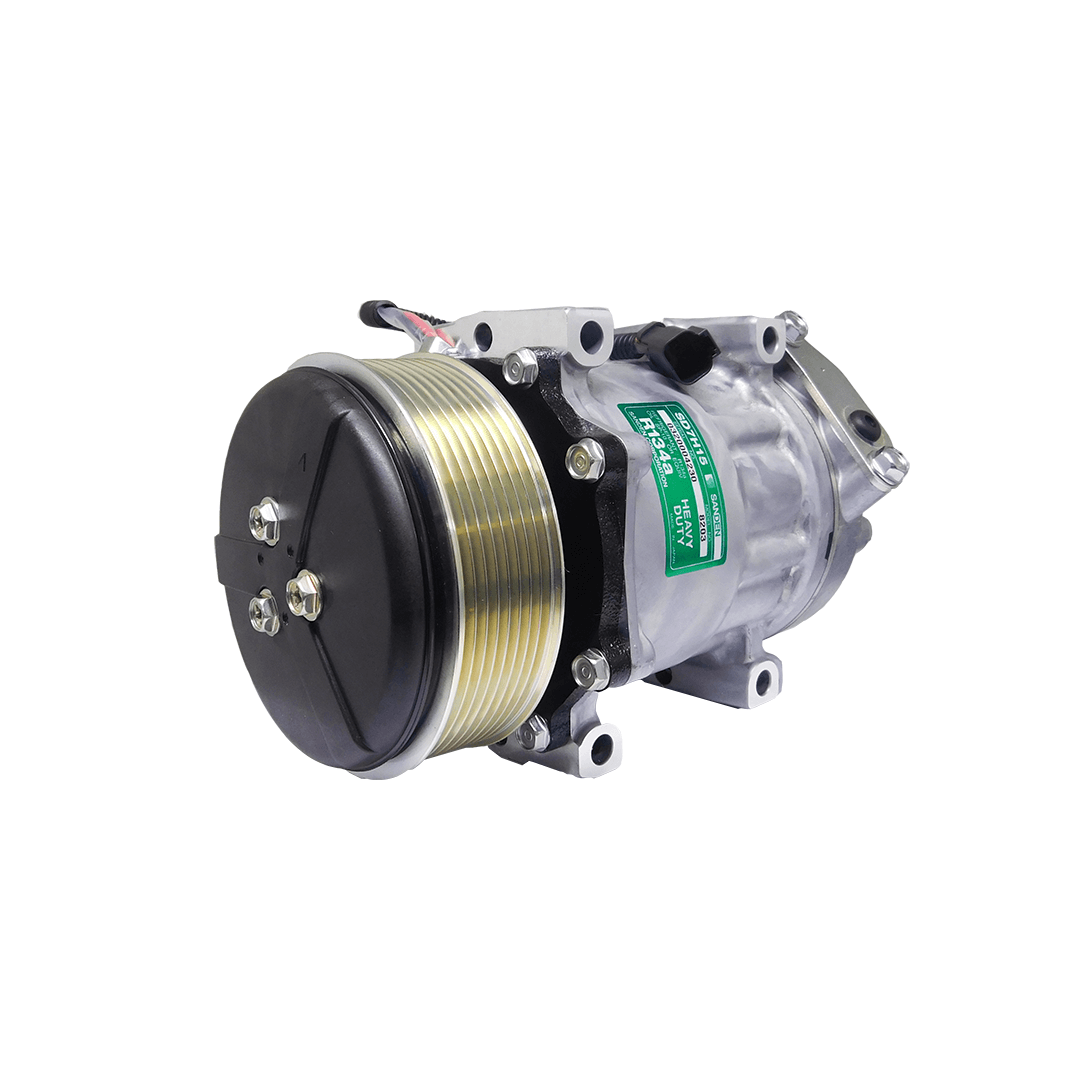 COMPRESSOR SANDEN SD7H15 8203 MAQUINA JCB POLIA PV8 124MM 12V OEM