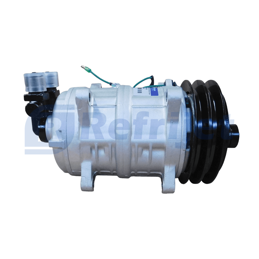 COMPRESSOR TM-16HD 46015 24V 8 ORELHAS R-134A 2A Refrijet Ar ...