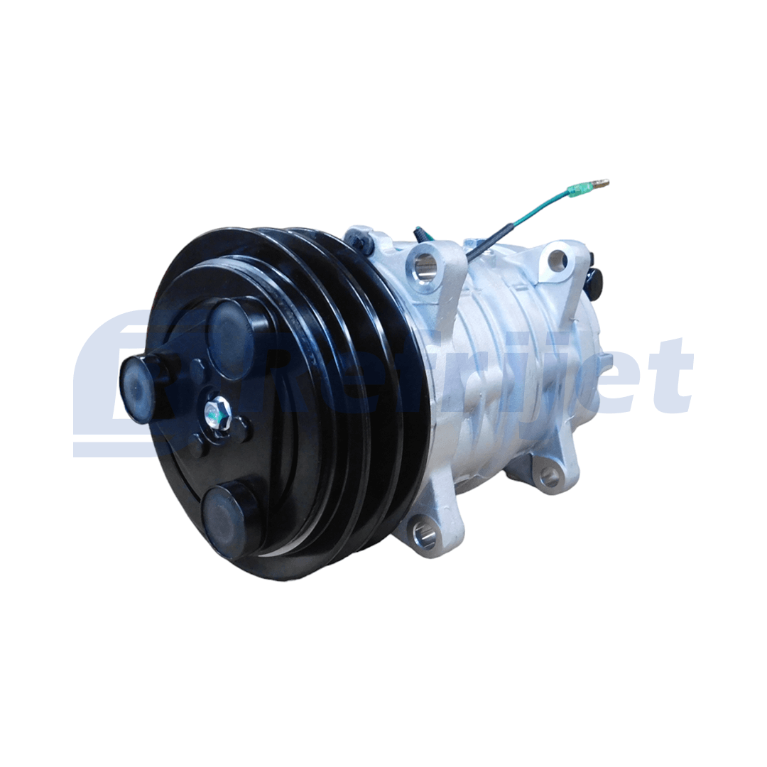 COMPRESSOR TM-16HD 46015 24V 8 ORELHAS R-134A 2A Refrijet Ar ...