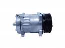 Compressores COMPRESSOR 7H15 8 ORELHAS R134 12 V PV8 SAIDA HORIZ. Imagem Miniatura 3