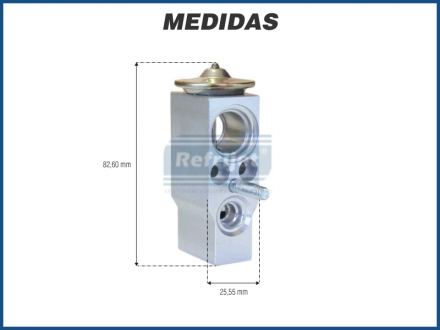 Filtros e Válvulas VÁLVULA DE EXPANSÃO BLOCK CHEVROLET VECTRA 18631 Imagem 3 Filtros e Válvulas VÁLVULA DE EXPANSÃO BLOCK CHEVROLET VECTRA 18631 Imagem 3