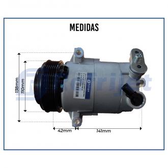 Compressores COMPRESSOR FIAT TORO RENEGADE COMPASS 2.0 Imagem 6
