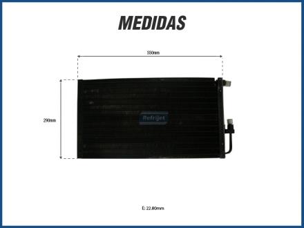 Condensadores CONDENSADOR UNIVERSAL SIST. MODINE 12 X 22 X 22mm ALUMINIO Imagem 2