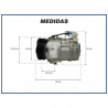 Compressores COMPRESSOR MAHLE - CHEVROLET AGILE 1.4 2009>2011/ MONTANA 1.4 2011>2015 Imagem Miniatura 4