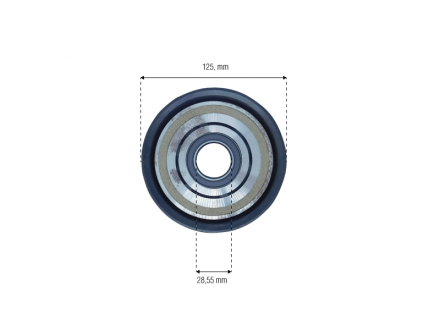 Componentes KIT EMBREAGEM DENSO 98102C/10S15 POLIA 7PK 120MM NEW HOLLAND TM / TOYOTA HILUX / 12V CIVIC Imagem 5