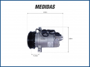 Compressores COMPRESSOR ORIGINAL ONIX 1.0 TURBO PLUS 2019/... Imagem Miniatura 4