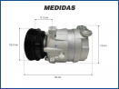 Compressores COMPRESSOR DELPHI - CHEVROLET CORSA V5 1.0 / 1.4 / 1.6 - 1994>1998 Imagem Miniatura 4 Compressores COMPRESSOR DELPHI - CHEVROLET CORSA V5 1.0 / 1.4 / 1.6 - 1994>1998 Imagem Miniatura 4