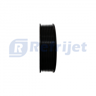 Componentes CONJUNTO DE EMBREAGEM DO COMPRESSOR SANDEN 7H15/ 5H15/ SE507 24 VOLTS POLIA 8PK 119MM Imagem 5
