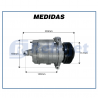 Compressores COMPRESSOR TRAILBLAZER DIESEL 2.8/ GASOLINA 3.6 2012>2025 Imagem Miniatura 8
