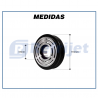 Componentes POLIA COMPRESSOR SANDEN 7B10 6PK Imagem Miniatura 1
