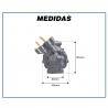 Compressores COMPRESSOR SANDEN 6V12 12V 4PK 120MM 1911E RENAULT CLIO/SANDERO/ LOGAN 1.0 2008>2010/ SYMBOL 1.2 2001>2012 / NISSAN MARCH 1.0 2011>2016 Imagem Miniatura 9