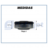 Componentes SELO COMPRESSOR DENSO 10P08E / 10P15 N423 LIP Imagem Miniatura 4