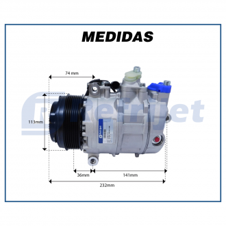 Compressores COMPRESSOR MB SPRINTER 415 CDI / CLASSE C / LAND ROVER DISCOVERY 3 / 4 Imagem 5 Compressores COMPRESSOR MB SPRINTER 415 CDI / CLASSE C / LAND ROVER DISCOVERY 3 / 4 Imagem 5