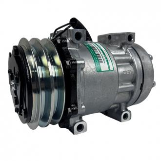 Compressores COMPRESSOR SANDEN REFRIJET 7H15 FLEX (4419) 2A 125MM 12V 4 FUROS PASSANTE R134A Imagem 1