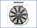 Eletroventiladores ELETROVENTILADOR 24V 12 PA RETA SOPRANTE Imagem Miniatura 2