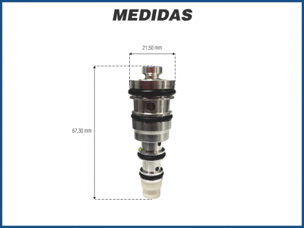 Filtros e Válvulas VÁLVULA TORRE CVC MAHLE (GRANDE) Imagem 2