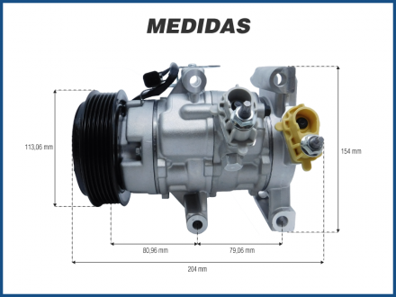 Compressores COMPRESSOR FORD KA 1.5 - 2015>2020 Imagem 5