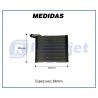Evaporadores EVAPORADOR TOYOTA COROLLA / HILUX / SW4  / RAV4 - FLUXO PARALELO IMPORTADO OEM 8850102250 - 2008>2014 Imagem Miniatura 2
