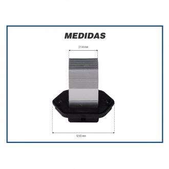 ElÚtricos RESISTÊNCIA CAIXA EVAPORADORA - KIA SPORTAGE 2005 À 2010 - 3 PINOS Imagem 4