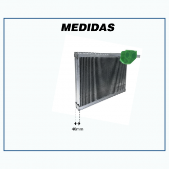 Evaporadores EVAPORADOR CAMINHÃO VOLVO FH/ NH 2015> FLUXO PARALELO OEM: 82348991 Imagem 5