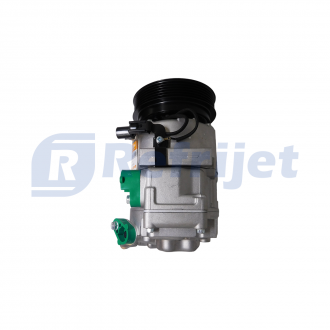 Compressores COMPRESSOR AZERA 3.3 2007 A 2011 / SANTA FÉ 3.5 2011 A 2015 / SORENTO 2.4 2011 A 2014 - 12V 6PK 4 FUROS PASSANTES R134A Imagem 1