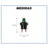 Elétricos PRESSOSTATO DE ALTA / BAIXA ROSCA MACHO UNIVERSAL 2 FIOS Imagem Miniatura 5