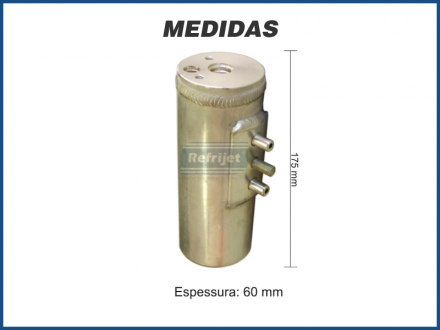 Filtros e Válvulas FILTRO SECADOR - DODGE CARAVAN - 62072 Imagem 2