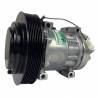 Compressores COMPRESSOR SANDEN REFRIJET 7H15 FLEX (4116U) 8PK 180MM 24V 4 FUROS PASSANTE R134A CAMINHÃO VOLVO 2008 À 2019 Imagem Miniatura 1
