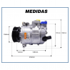 Compressores COMPRESSOR AUDI T5 2012/ VW AMAROK DIESEL 2.0 2010>2012 Imagem Miniatura 7